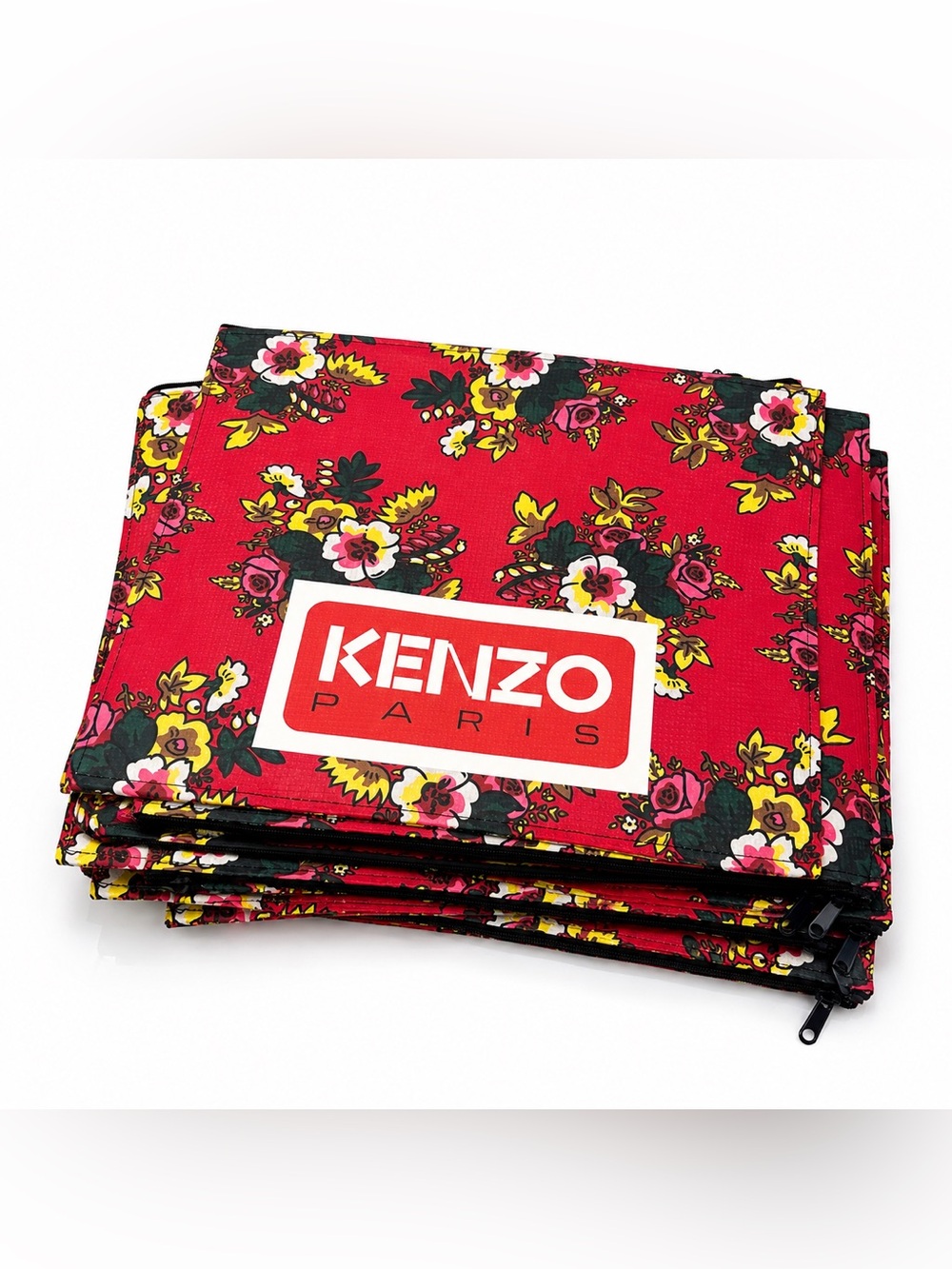 KENZO Paris Original Zipper Clothing Packaging Bags, Set of 8